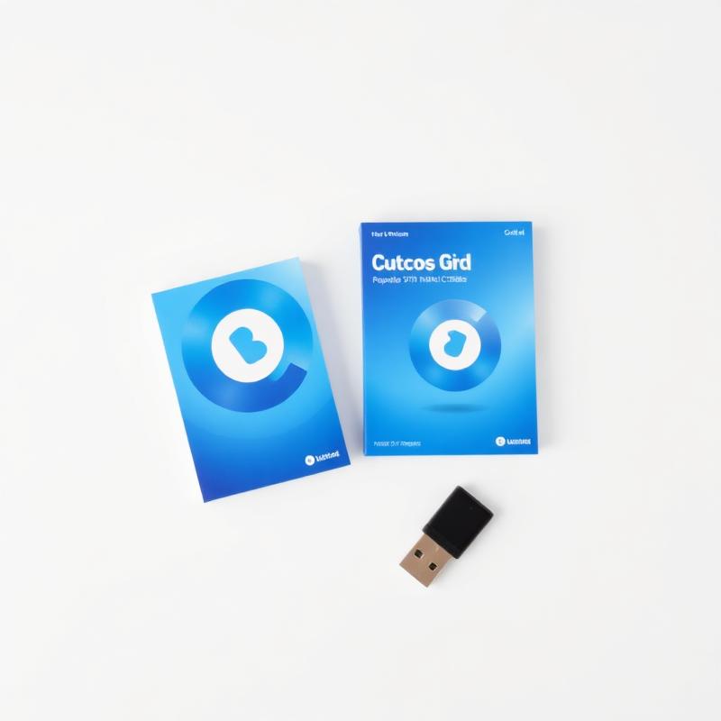 Clé USB et boîtier du logiciel Label Design Pro